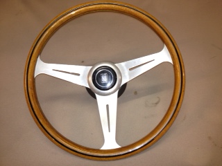 15 inch Nardi steering wheel wood